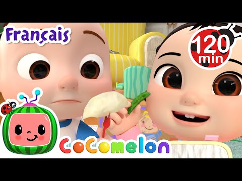 Ma bo&icirc;te &agrave; lunch | Chansons pour B&eacute;b&eacute;s | CoComelon Le coin des Animaux de JJ - Comptines