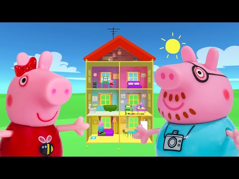 Peppa Pig Game | Crocodile Hiding in Toys Pretending To Be Daddy Pig