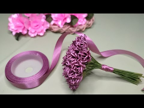 DIY| cara membuat buket bunga mawar mini |Rose Mini Bouquet 