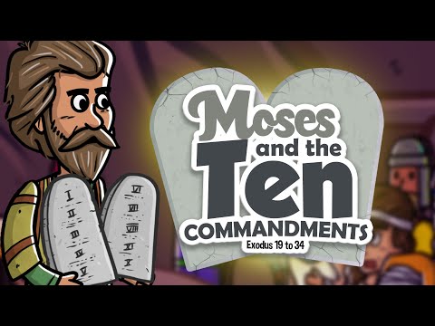 Moses and the Ten Commandments | Animated Bible Stories | My First Bible | 25