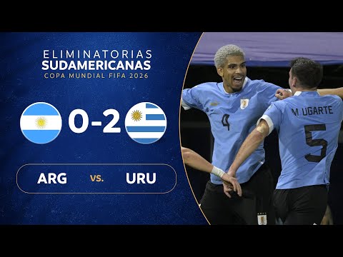 ARGENTINA vs. URUGUAY [0-2] | RESUMEN | ELIMINATORIAS SUDAMERICANAS | FECHA 5