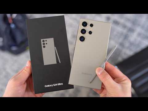 Samsung Galaxy S24 Ultra Unboxing!