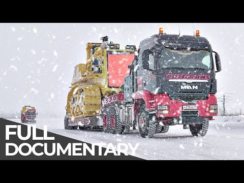 Most Dangerous Transports: Siberian Ice Road | Mega Transports | Free Documentary