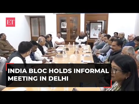 INDIA bloc holds informal meeting in Delhi; SP, TMC, DMK leaders skip the meet