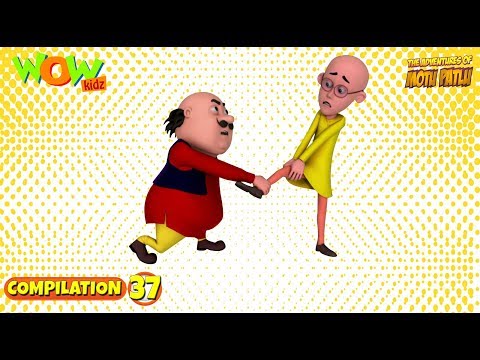 Motu Patlu - Non stop 3 episodes | 3D Animation for kids - #37