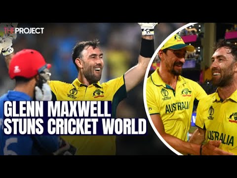 Glenn Maxwell's Double Century Sees Australia Beat Afghanistan In Cricket World Cup