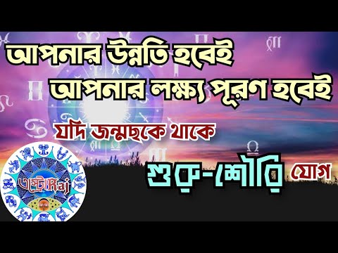 গুরু-শৌরি যোগ যা জীবনের লক্ষ্য পূরণ করবেই ꫰ guru souri yoga in kundali 