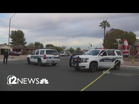 4 people, dog dead after 2 separate but related shootings in Phoenix