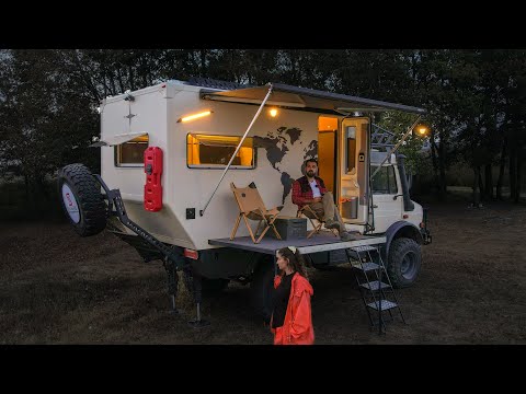 CAMPING WITH A FULLY EQUIPPED OFF-ROAD CAMPER VAN