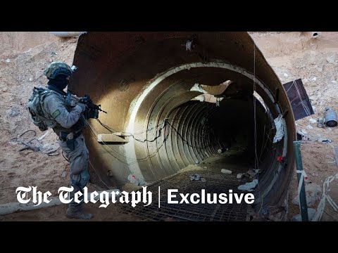 Exclusive look inside Hamas' Gaza tunnel network - Israeli forces dispatch