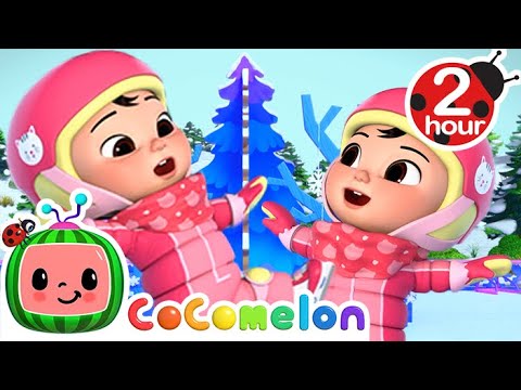 Cece's First Time Ice Skating! Don't Give Up! | CoComelon Kids Songs &amp; Nursery Rhymes