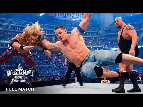 FULL MATCH - Edge vs. John Cena vs. Big Show &ndash; World Title Triple Threat Match: WrestleMania XXV