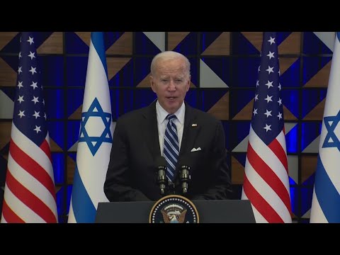 President Joe Biden rejects calls for ceasefire in Israel-Hamas war