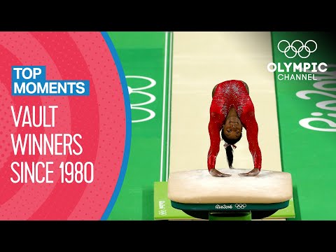 Last 10 Women's Vault Winners at the Olympics | Top Moments