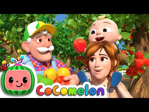 Counting Apples At The Farm | CoComelon Nursery Rhymes &amp; Kids Songs