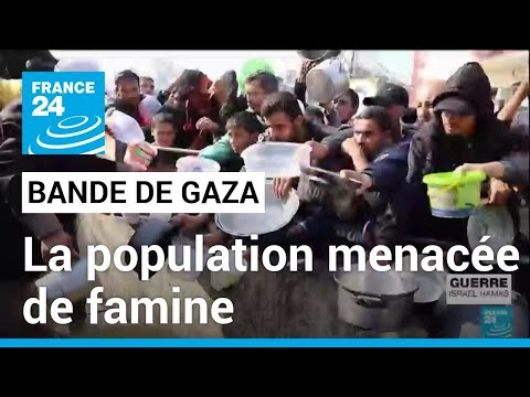 Gaza: la population menac&eacute;e de famine &bull; FRANCE 24