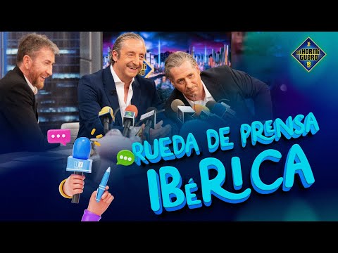 Rueda de prensa con Josep Pedrerol (y su doble) - El Hormiguero