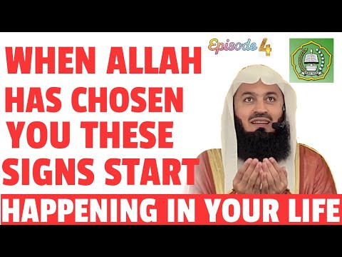 When Allah has chosen u these signs start happening in your life | Mufti Menk