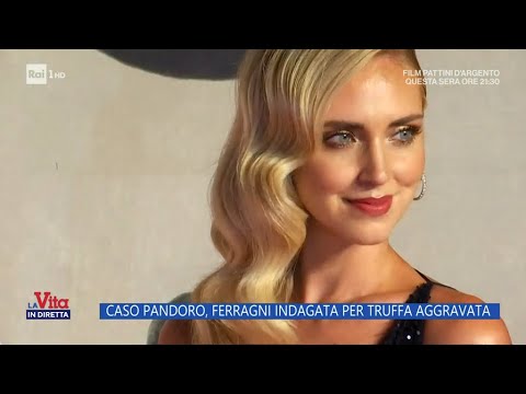 Chiara Ferragni indagata per truffa aggravata - La Vita in diretta - 09/01/2024