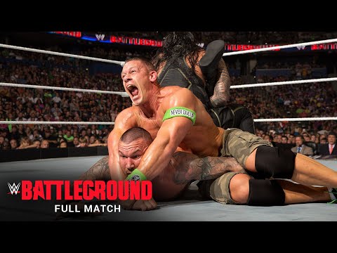 FULL MATCH: Roman Reigns vs. Randy Orton vs. Kane vs. John Cena &ndash;Title Match: WWE Battleground 2014