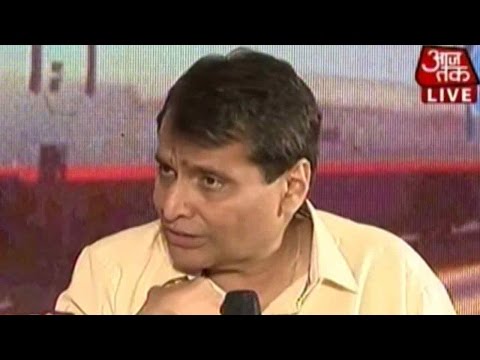 Aaj Tak Manthan: Suresh Prabhu On Accountability, Building New Stations, &amp; More