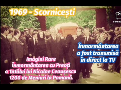 &Icirc;NMORM&Acirc;NTAREA cu PREOȚI a PĂRINȚILOR lui CEAUȘESCU a fost TRANSMISĂ &icirc;n DIRECT la TV! IMAGINI RARE!