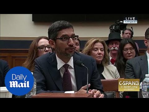 'iPhone is made by a different company' Google CEO says to Rep. King