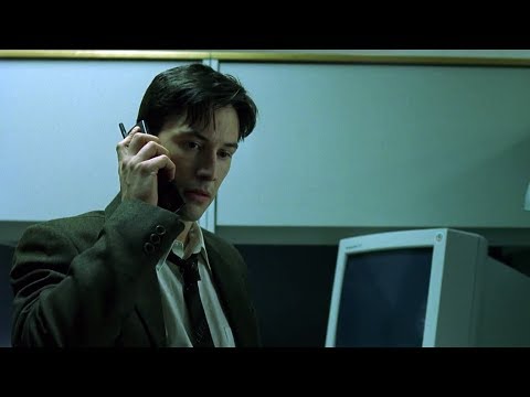 Mr. Anderson escapes from Agents | The Matrix [Open Matte]