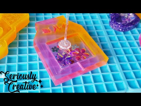 Watch Me Resin #96 | Pink &amp; Orange Milk Shaker | Seriously Creative