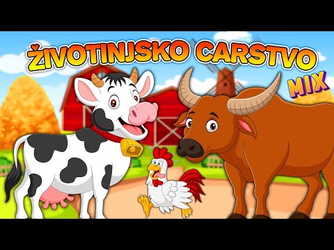 Životinjsko carstvo MIX ❤️️ Učimo životinje 💛 Pesmice o životinjama 💚 Domaće životinje 💜