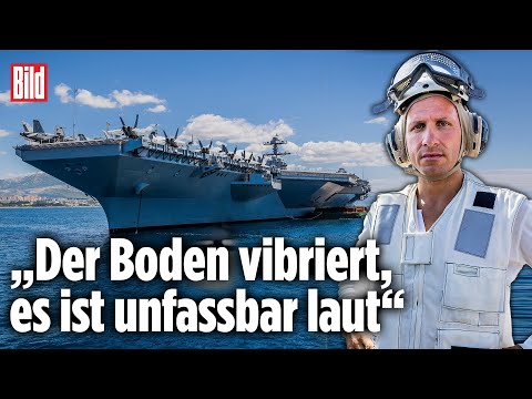 USS Gerald R. Ford: An Bord des teuersten und gr&ouml;&szlig;ten Kriegsschiffs der Welt | BILD Reportage