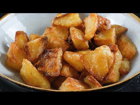 The CRISPIEST Roast Potatoes Ever