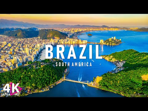 Brazil 4K - Relaxing Music Along With Beautiful Nature Videos (4K Video Ultra HD)