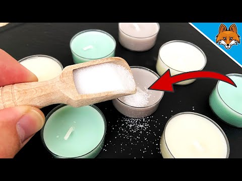 TIP THAT into your candles and WATCH WHAT HAPPENS 💥 (Genius Trick) ⚡️