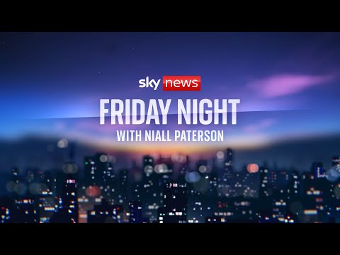 Friday Night with Niall Paterson live: Sven-Goran Eriksson speaks to Sky News