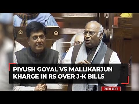 Goyal Vs Kharge over J-K bills: 'Kharge doesn't need to hide head, Ravana used to do such things'