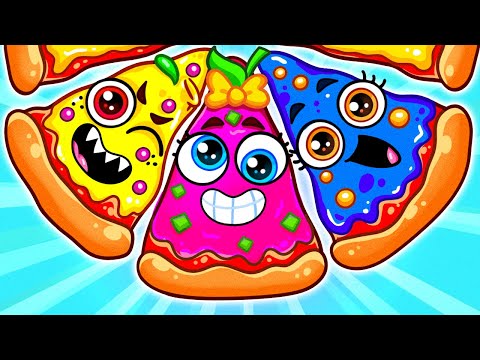 My Special Pizza Song 🍕😍Be Careful Dum Dum!  Yummy Songs 🍧 || Kids Songs by VocaVoca Berries