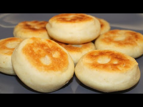 Make Bread in 10 Minutes in a Fry pan | No eggs, No yeast