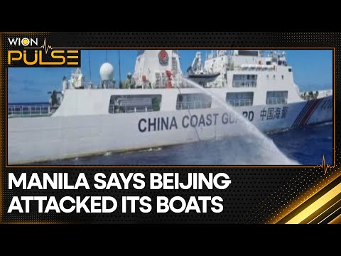 Manila accuses Beijing of shooting water canons at its boats | WION Pulse