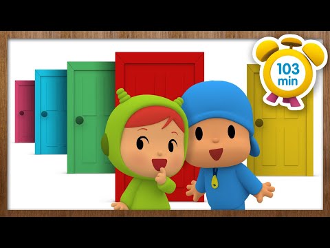 🚪 POCOYO in ENGLISH - The secret door [103 minutes] | Full Episodes | VIDEOS and CARTOONS for KIDS