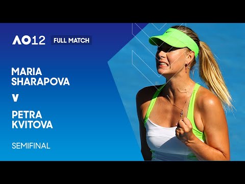 Maria Sharapova v Petra Kvitova Full Match | Australian Open 2012 Semifinal