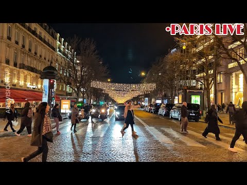 [🇫🇷PARIS] Bonjour Beautiful Sunset Walk Live Streaming 15/JANUARY/2024