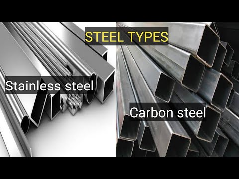 Steel Types - Stainless Steel Vs Carbon Steel Explained.