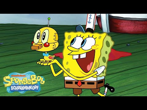 SpongeBob | Planktons s&uuml;&szlig;er neuer Roboter wird B&Ouml;SE! 🤖 | SpongeBob Schwammkopf