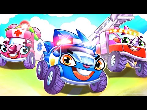 Ambulance Car 🚑 | Police Car 🚔| Fire Truck🚒 | Songs for Kids by Toonaland