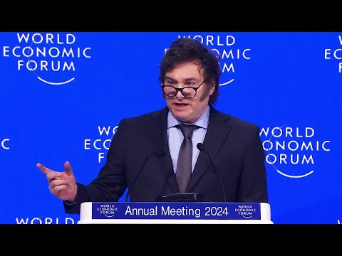 &quot;Long live freedom dammit!&quot; Javier Milei's remarks to the World Economic Forum 2024