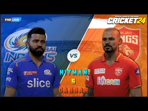 MI Vs PBKS: The Epic T20 Clash of IPL 2024! Cricket 24 | Hindi