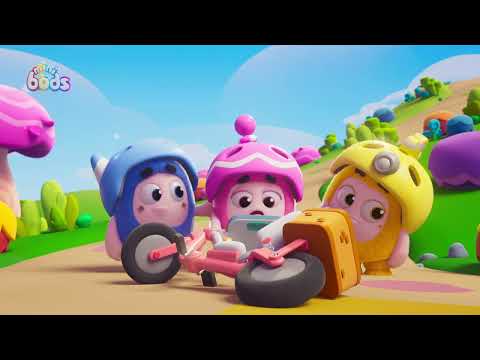 Pedal Power | Minibods Baby Oddbods | Funny Educational Cartoons For Kids