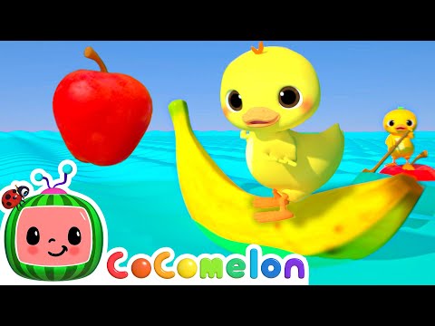 Apples and Bananas with Animal Friends! | Ducks For Children | Cocomelon Nursery Rhymes &amp; Kids Songs