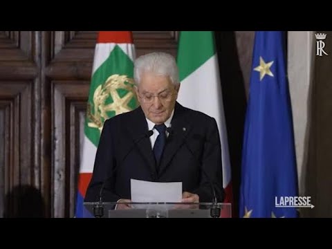 Mattarella: &laquo;Equilibrio dei poteri e ruolo del Parlamento garanzia di libert&agrave;&raquo;